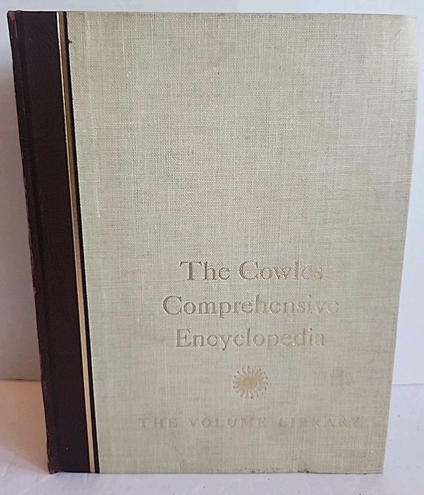 VTG 1964 THE COWLES COMPREHENSIVE ENCYCLOPEDIA VOLUME LIBRARY See Pic/Desc VTG 1964 THE COWLES COMPREHENSIVE ENCYCLOPEDIA VOLUME LIBRARY See Pic/Desc