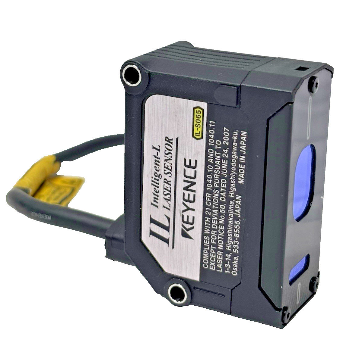 Keyence IL-S065 Intelligent-L Laser Displacement Sensor Head 24VDC