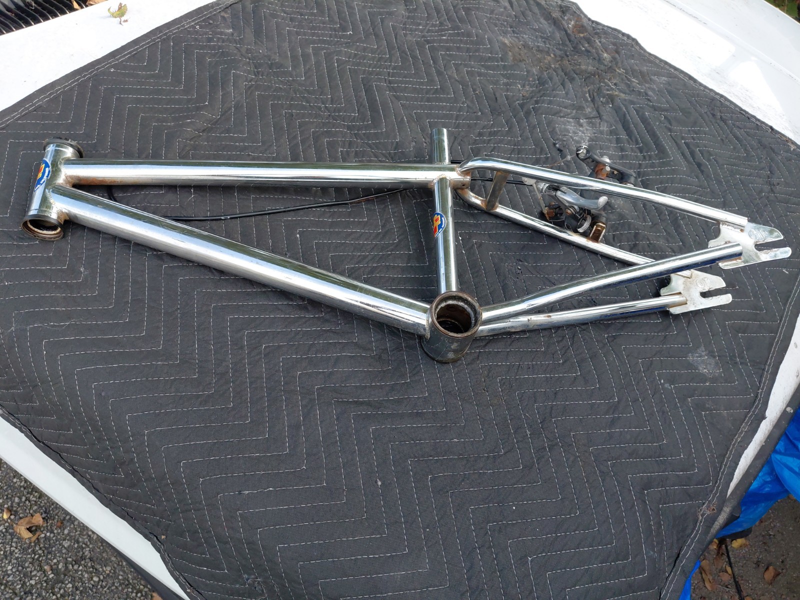 1997 GT Interceptor BMX Chrome Frame Vintage Mid School GT Racing 20\