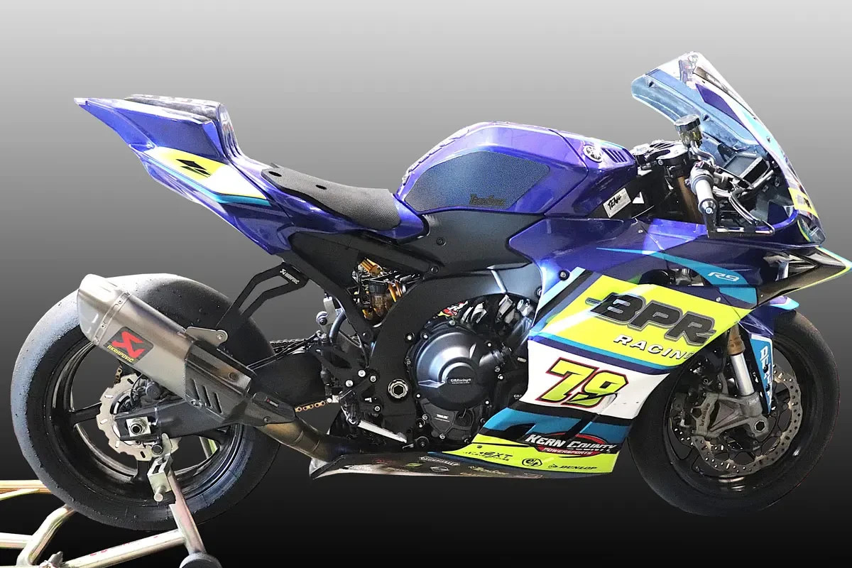 TechSpec Gripster Tank Grip Pads - YZF R9 (2025-Current) - XL2