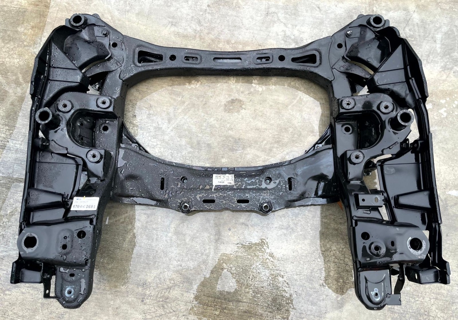 18-23 KIA STINGER RWD FRONT SUSPENSION SUBFRAME CROSSMEMBER CRADLE 3.3L # 110833