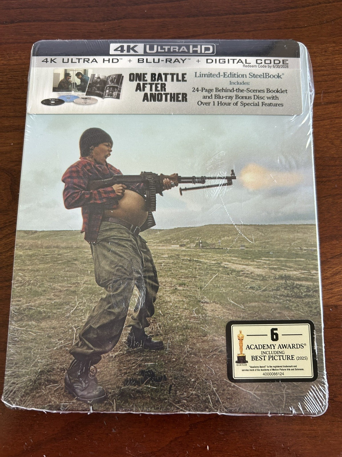 One Battle After Another Limited Edition 4K Steelbook - BRAND NEW One Battle After Another Limited Edition 4K Steelbook - BRAND NEW