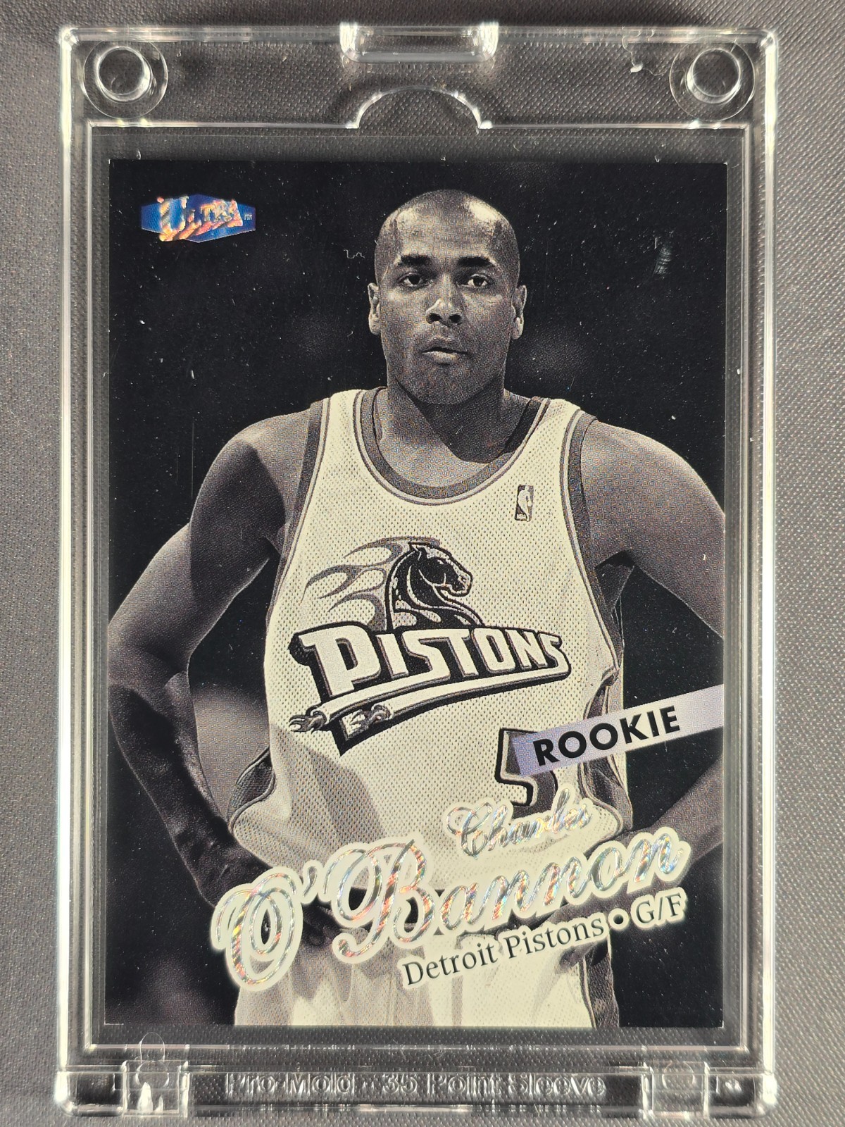 1997-98 Fleer Ultra #161P Charles O\'Bannon /100 Platinum Medallion Rookie RC
