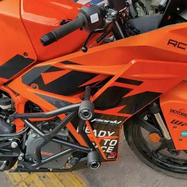 Leg Guard/Crash Guard with Double Sliders for KTM RC Gen2 Engine Frame Universal