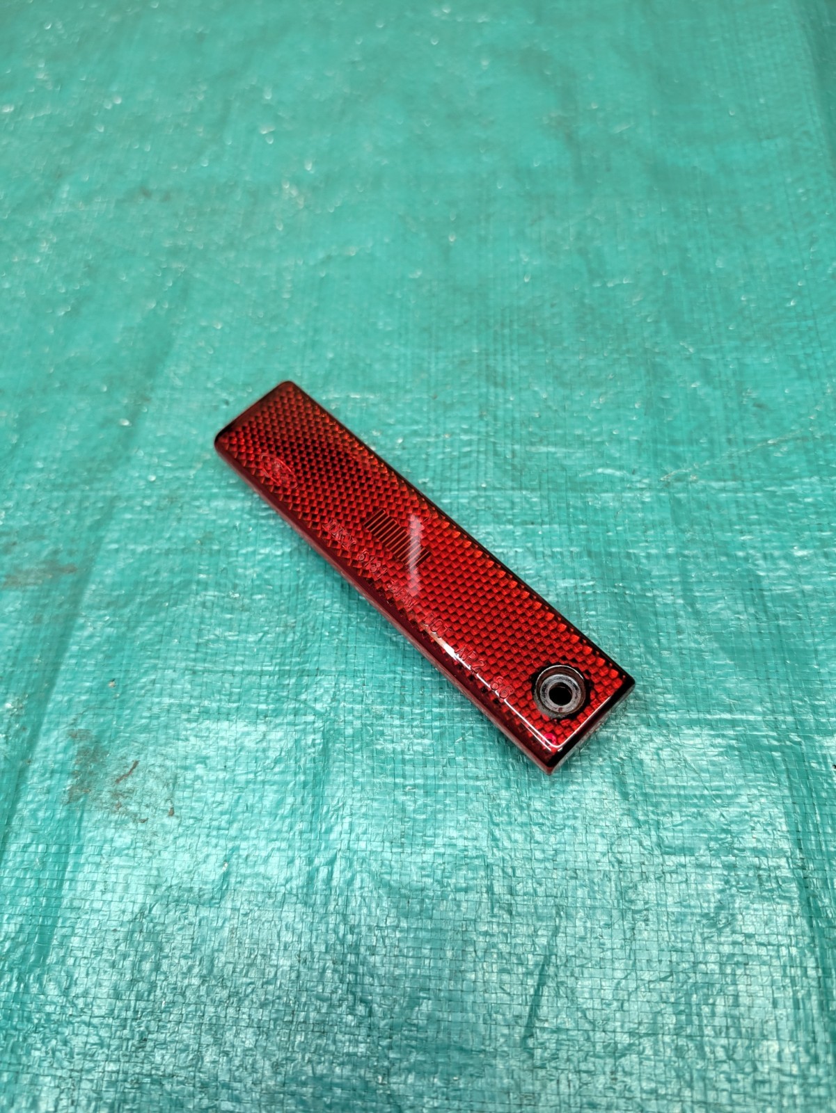 1991 Mercury Capri Base Left Driver Rear Bumper Corner Lense Side Marker OEM 1991 Mercury Capri Base Left Driver Rear Bumper Corner Lense Side Marker OEM