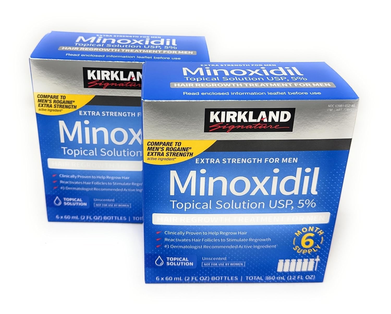 Kirkland Signature Minoxidil 5% Hair Regrowth Treatment for Men 12 Month Supply Kirkland Signature Minoxidil 5% Hair Regrowth Treatment for Men 12 Month Supply