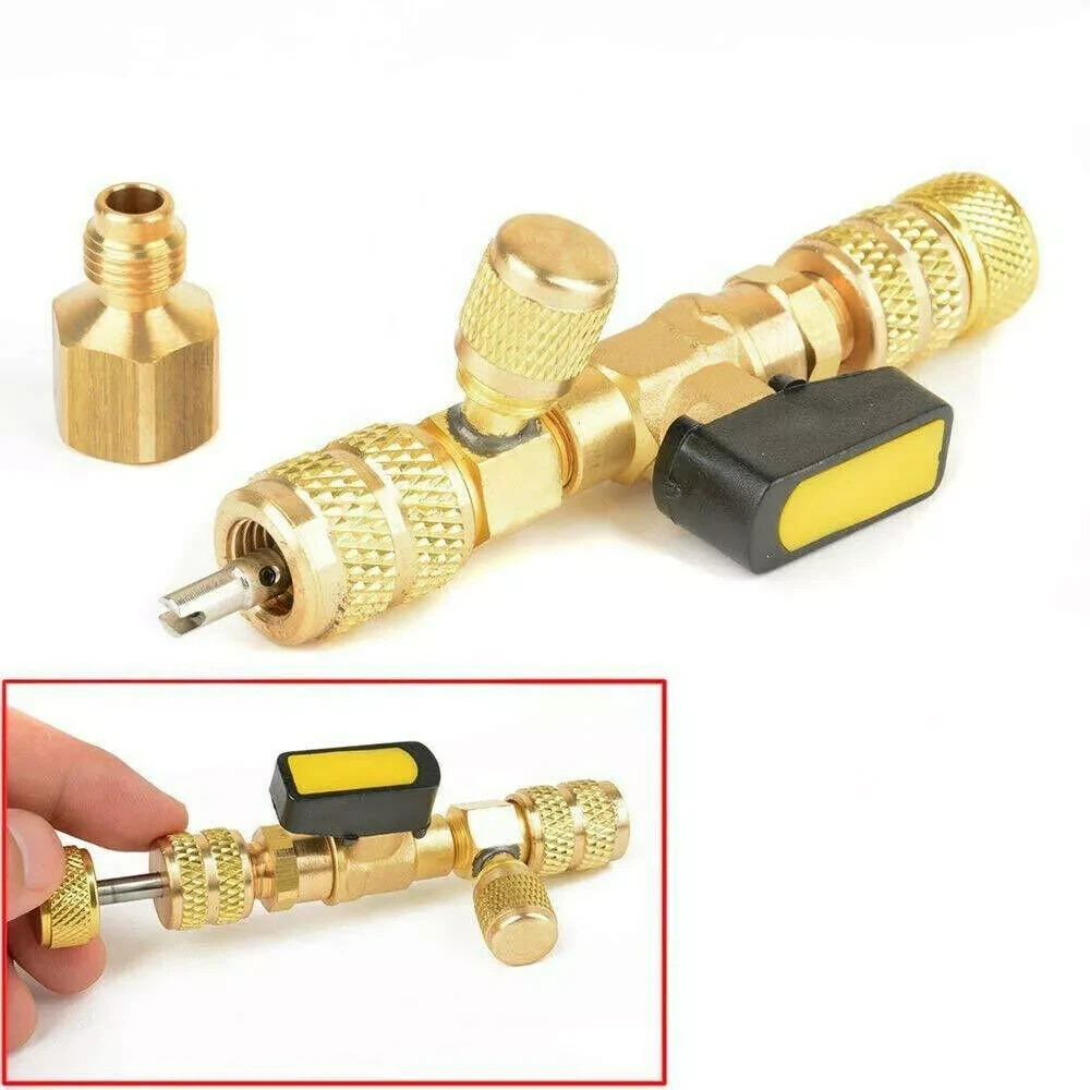 New HVAC Tool AC Schrader Valve Core Remover Dual Size 5/16\