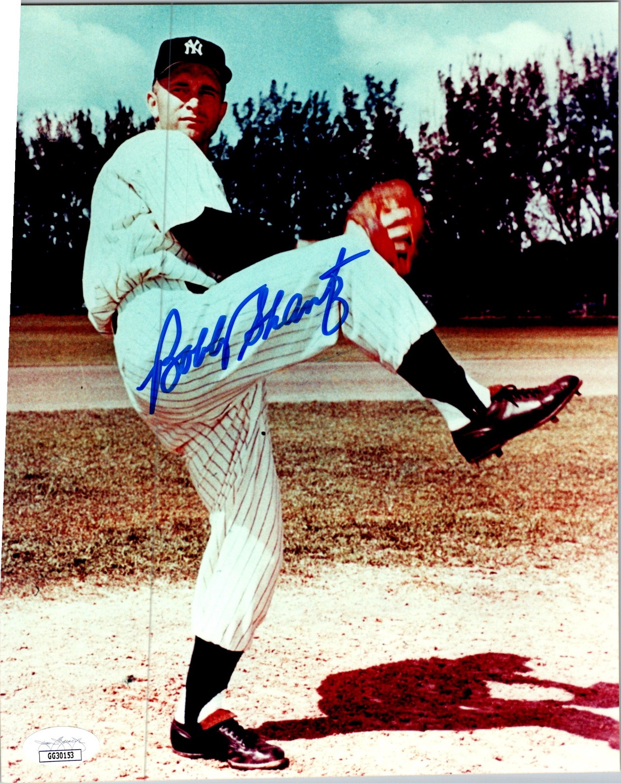 Bobby Shantz MLB Baseball Signed New York Yankees Autographed 8x10 Photo MVP Bobby Shantz MLB Baseball Signed New York Yankees Autographed 8x10 Photo MVP