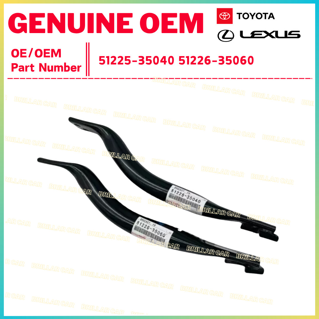 TOYOTA Genuine 4RUNNER Front Suspension Member Bracket RH & LH Set TOYOTA Genuine 4RUNNER Front Suspension Member Bracket RH & LH Set