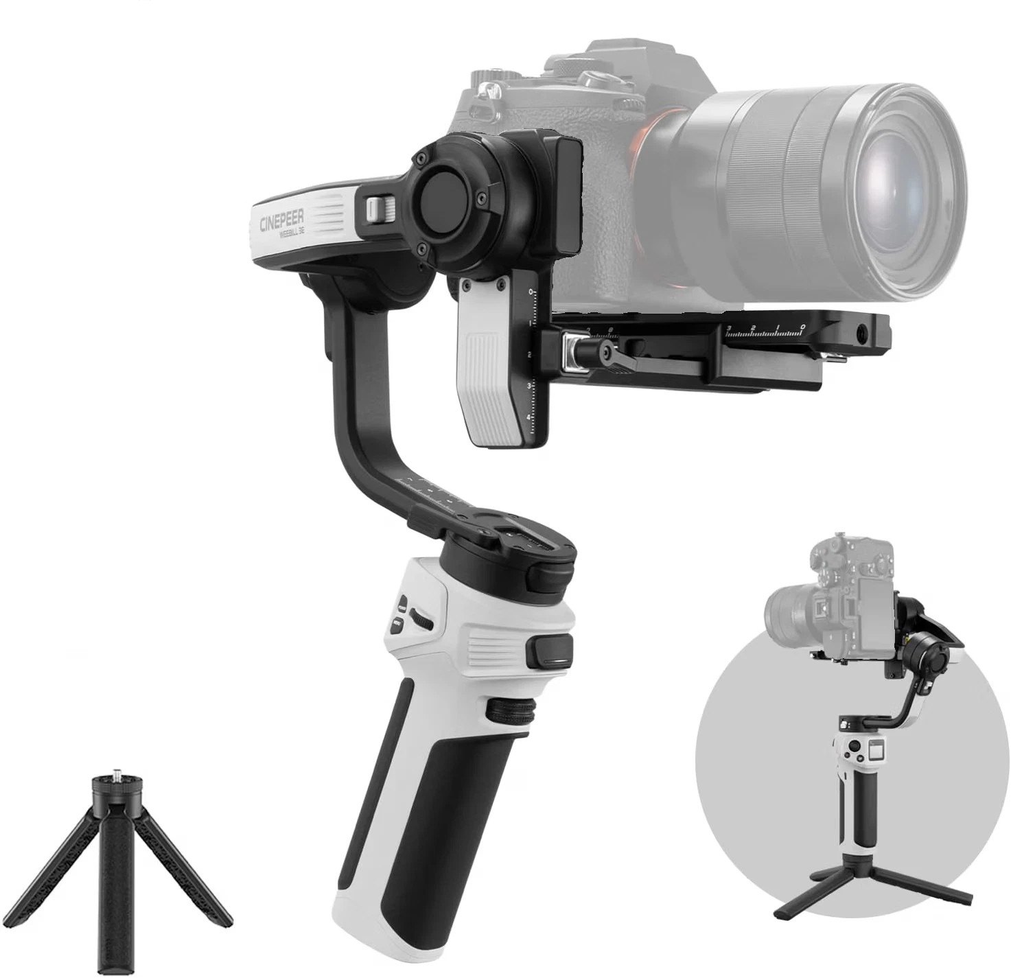 Zhiyun Cinepeer Weebill 3E 3-Axis Lightweight Gimbal Camera Stabilizer