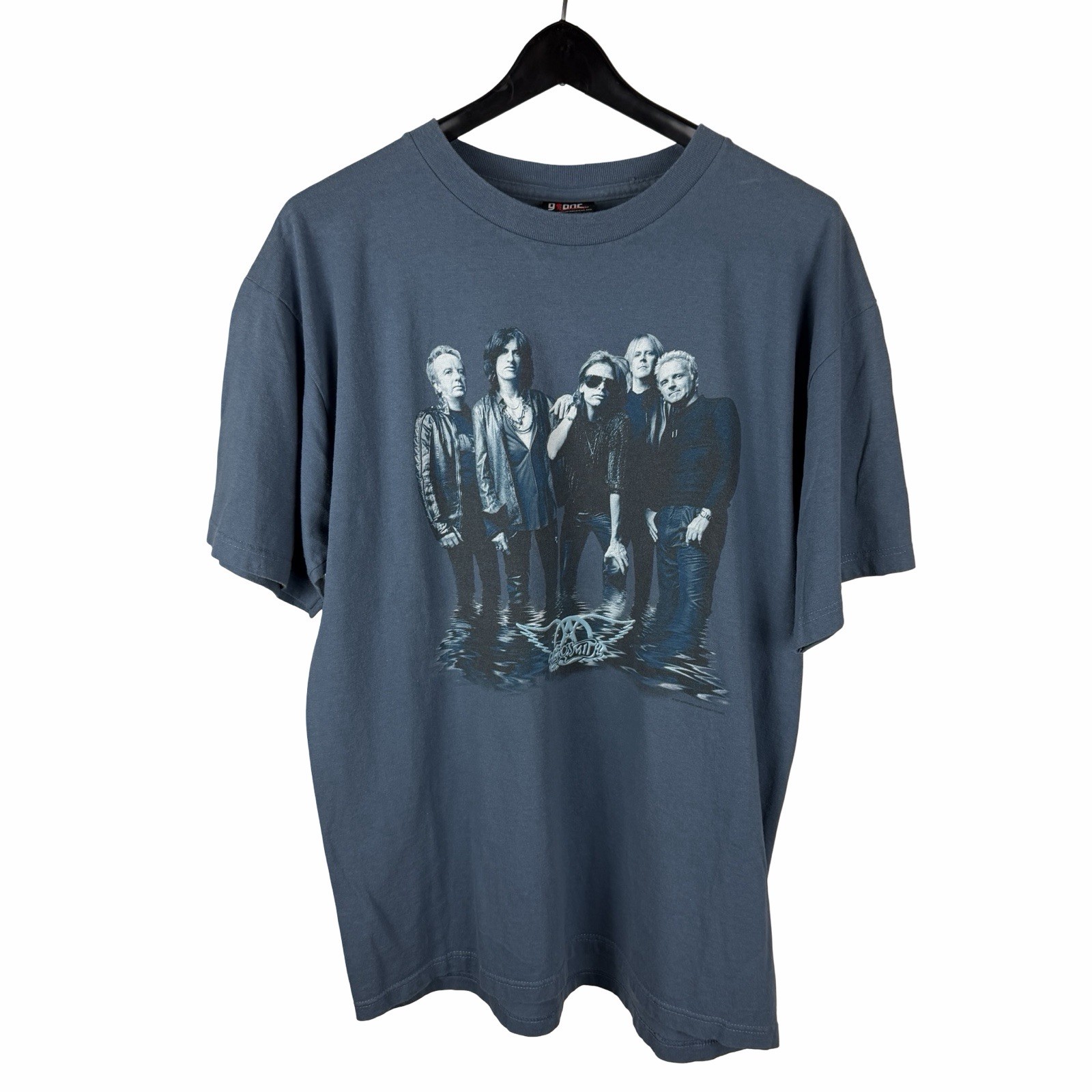 Vintage 2001 Aerosmith Just Push Play World Tour Rock Band Shirt Size L Vintage 2001 Aerosmith Just Push Play World Tour Rock Band Shirt Size L