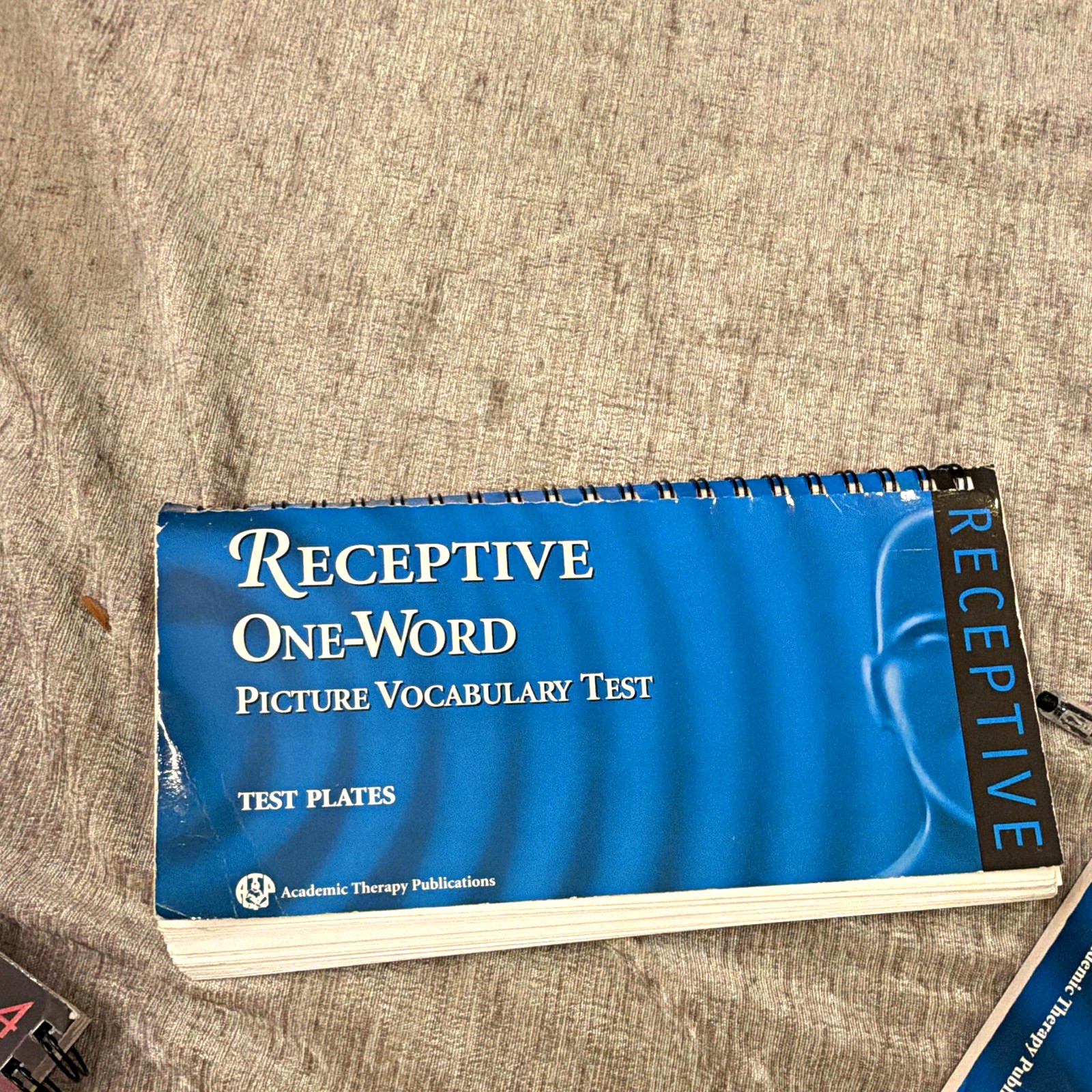 Receptive one word picture vocabulary test kit set academic therapy publicat