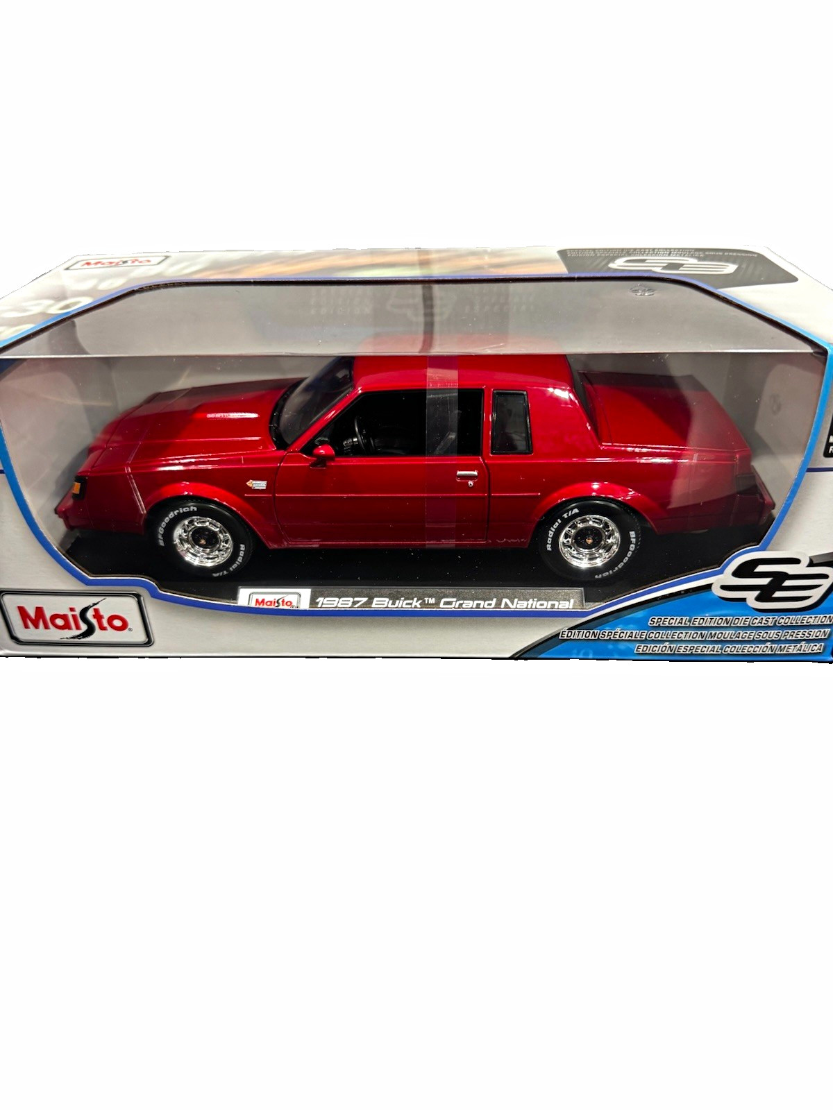 Maisto Buick Grand National 1987 1:18 Diecast Car Red Special Edition Boxed Maisto Buick Grand National 1987 1:18 Diecast Car Red Special Edition Boxed