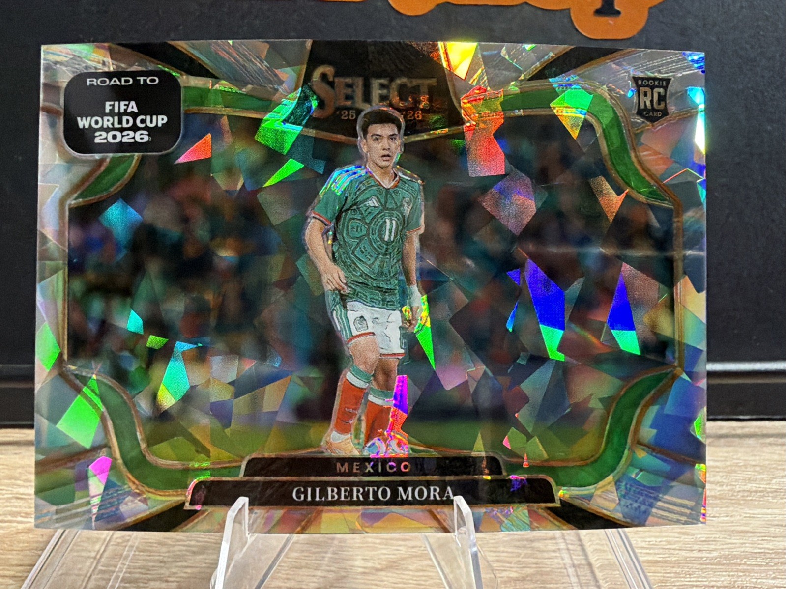 2025-26 Select Road to FIFA World Cup Gilberto Mora Field Level RC Silver Ice