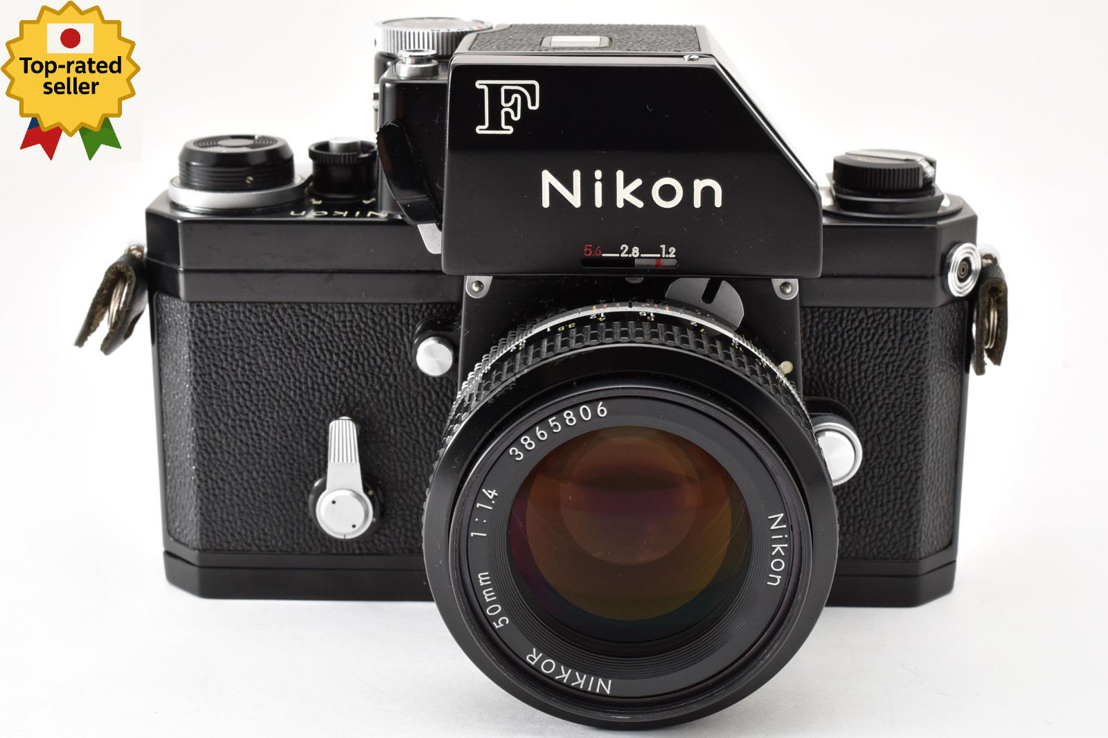 [MINT] Nikon F Black Photomic FTn 50mm f/1.4 Nikkor Film Camera FROM JAPAN