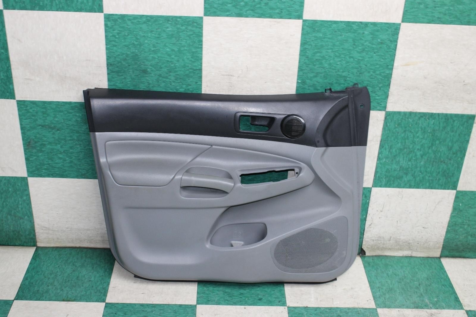 05-15 Tacoma Graphite Gray Black Front Left LH Door Trim Panel OEM OE Factory OE