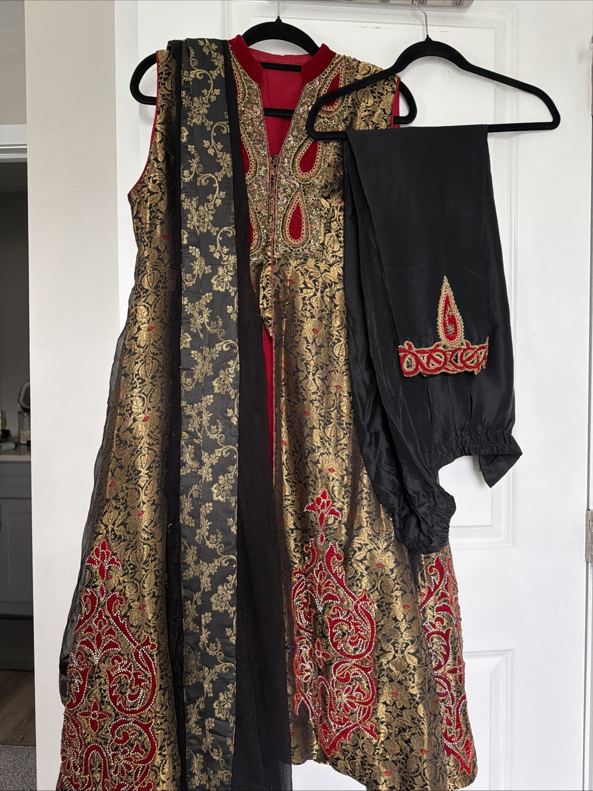 Indian Pakistani Ethnic 4 Piece Dress