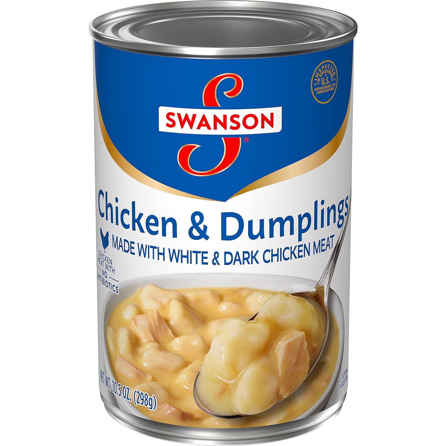 Swanson Canned Chicken And Dumplings 10.5 Oz Pack Of 12 Southern Comfort Soup
