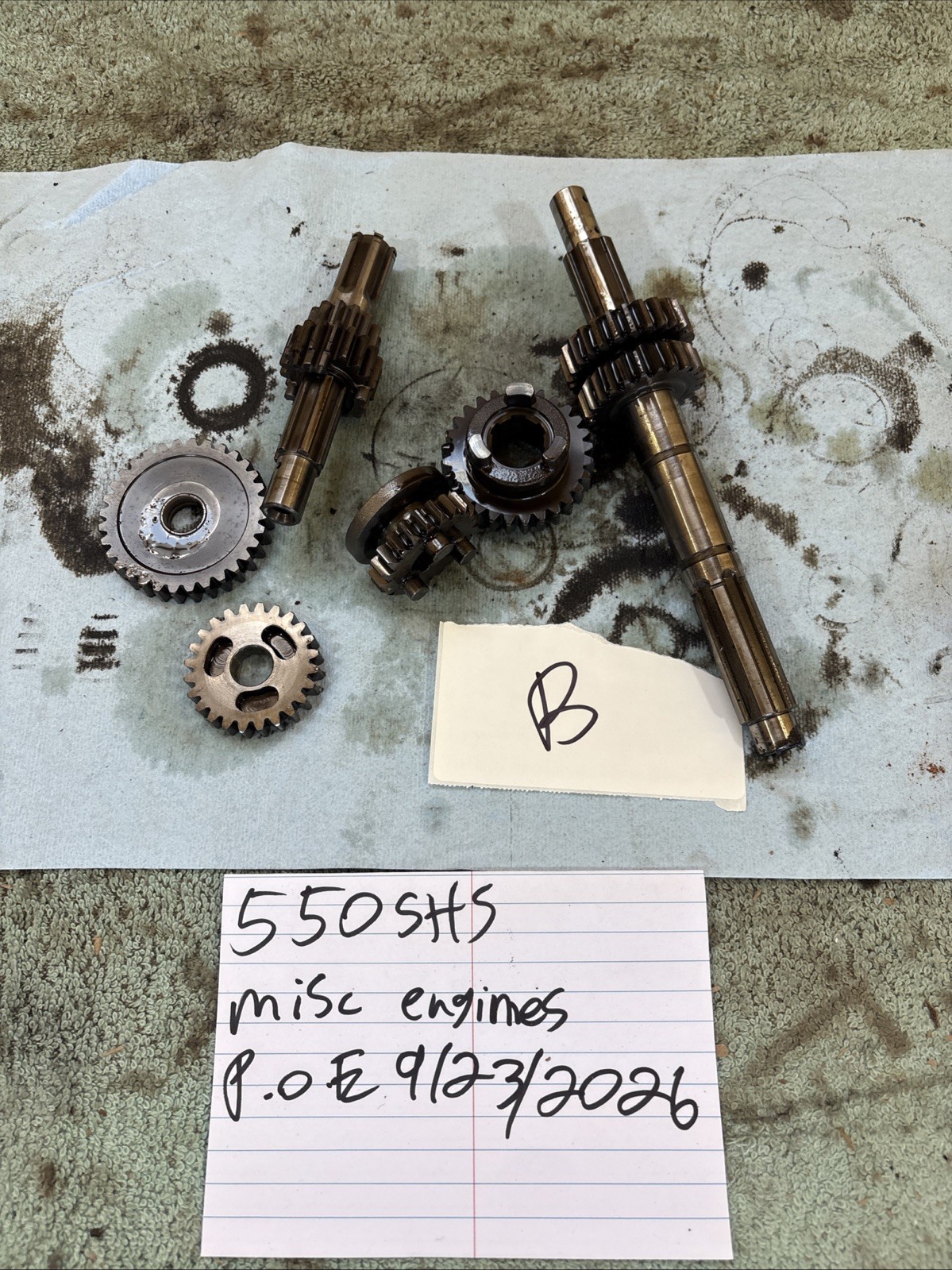1985 Honda Atc 125M Transmission Gears 550