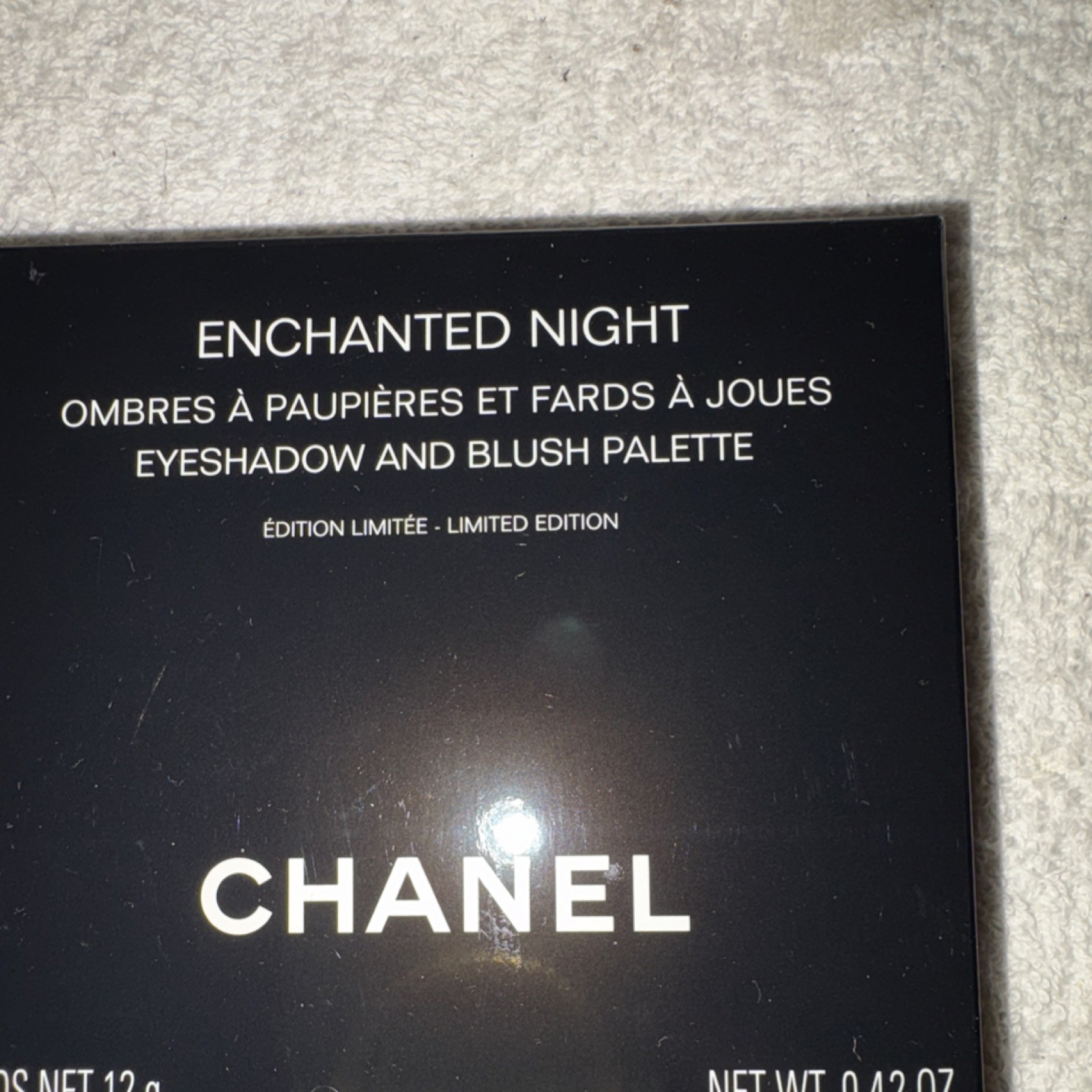 CHANEL Enchanted Night Eyeshadow and Blush Palette 12g Pink Silver Orange Purple CHANEL Enchanted Night Eyeshadow and Blush Palette 12g Pink Silver Orange Purple