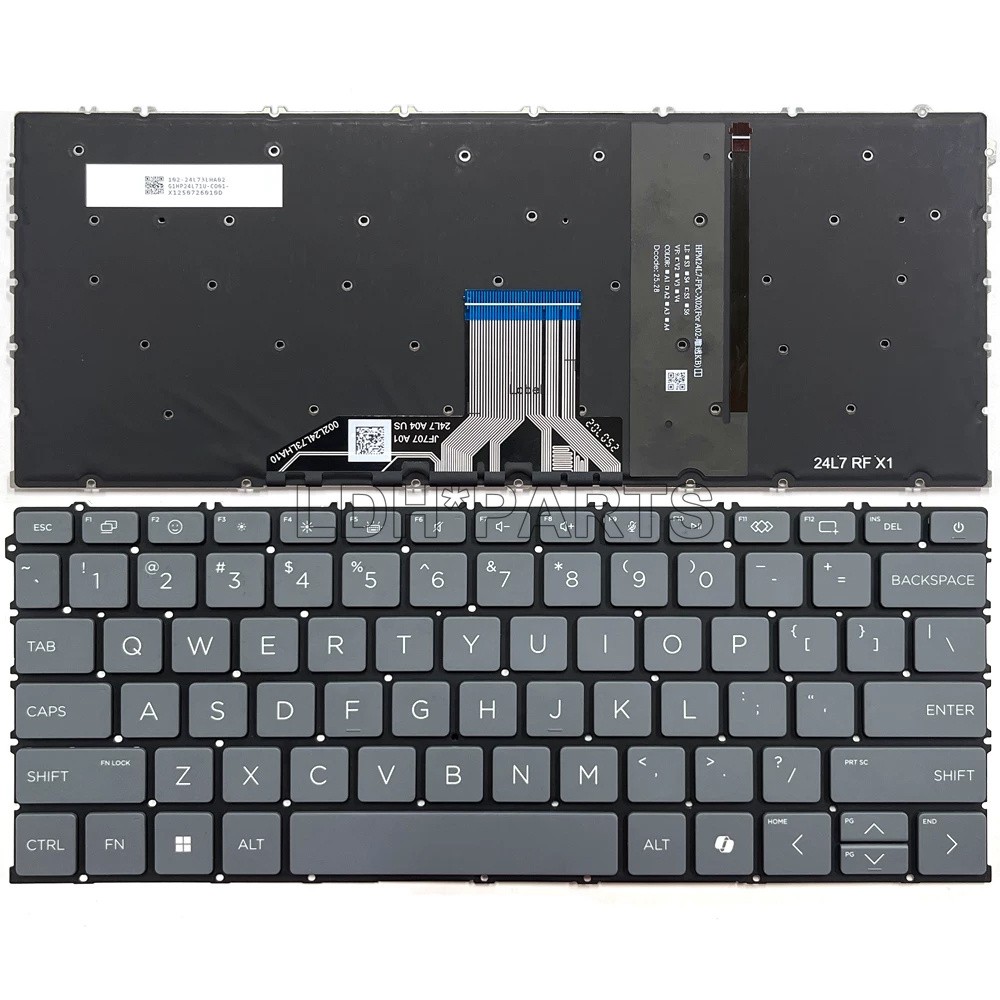 New US Backlit Keyboard for HP Omnibook 5 Flip 14 inch 2-in-1 Laptop 14-fp