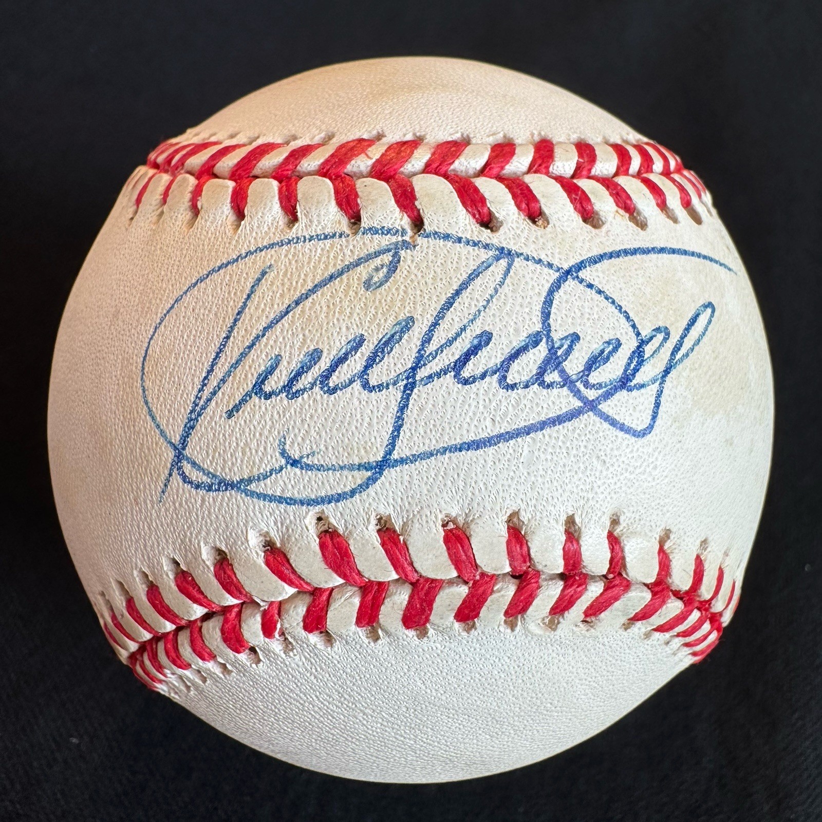 Kirby Puckett Signed Autographed American League Baseball Ball JSA LOA - Toning Kirby Puckett Signed Autographed American League Baseball Ball JSA LOA - Toning