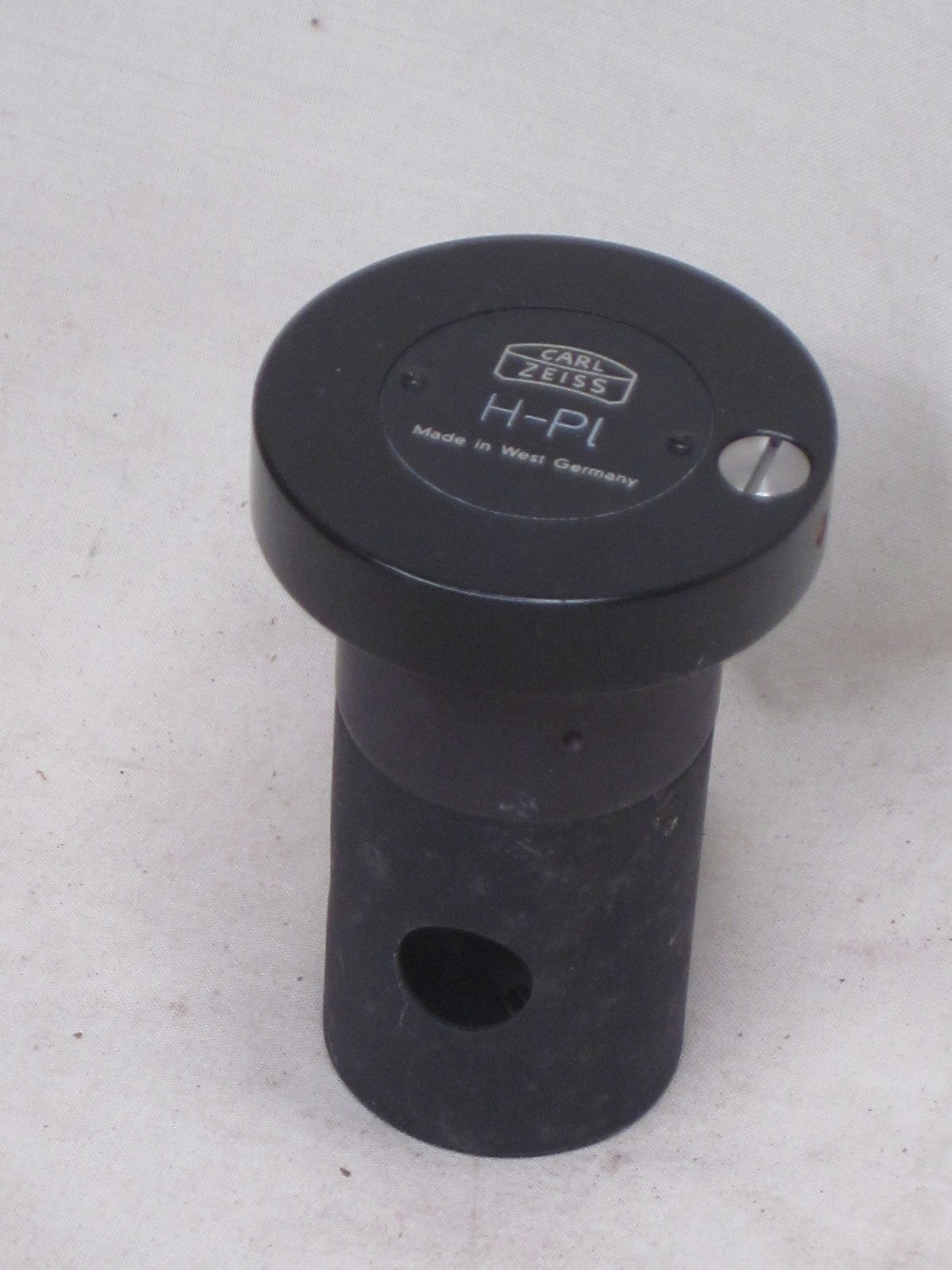 vintage CARL ZEISS H-Pl microscope adapter vertical illuminator deflecting lens
