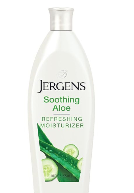 Jergens Soothing Aloe Refreshing Moisturizer, Aloe Vera, 10 Ounce