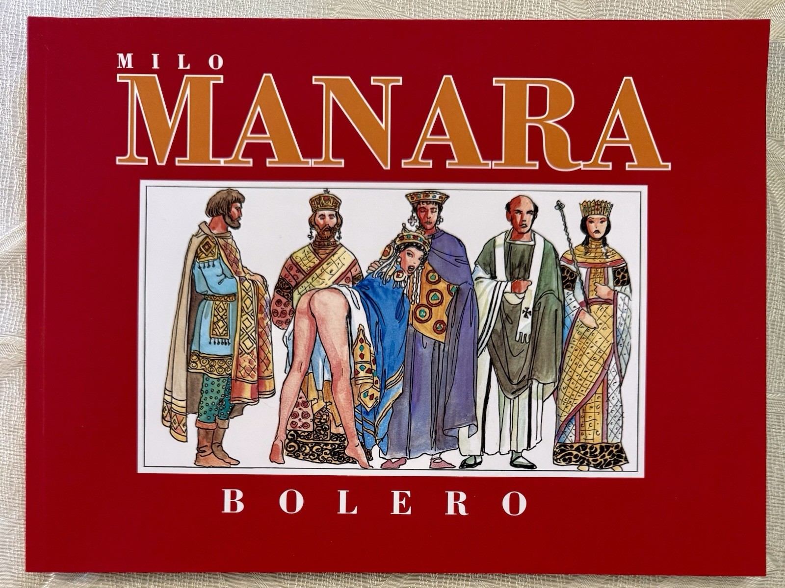 • Milo Manara: “BOLERO”• Wonderful Vintage Artbook -Italian Import/Text- • Milo Manara: “BOLERO”• Wonderful Vintage Artbook -Italian Import/Text-