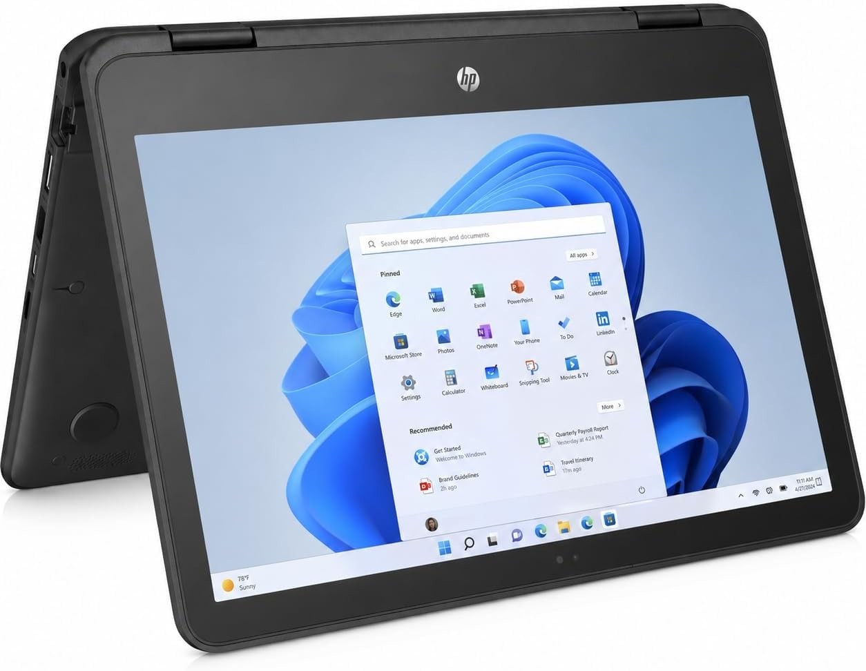 HP X360 11 G2 Touchscreen 2-in-1 Laptop 11.6