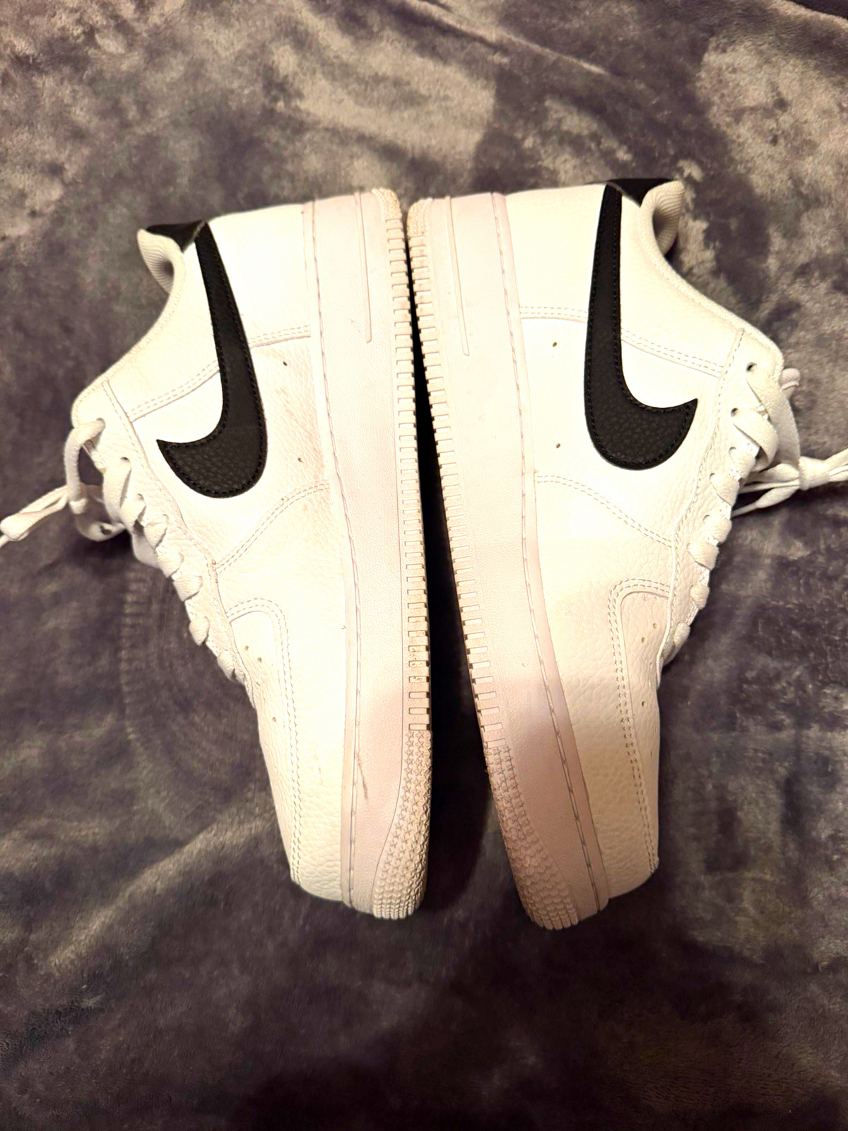 Nike Air Force 1 \'07 Low Top Sneaker White/Black CT2302-100 Men 2020