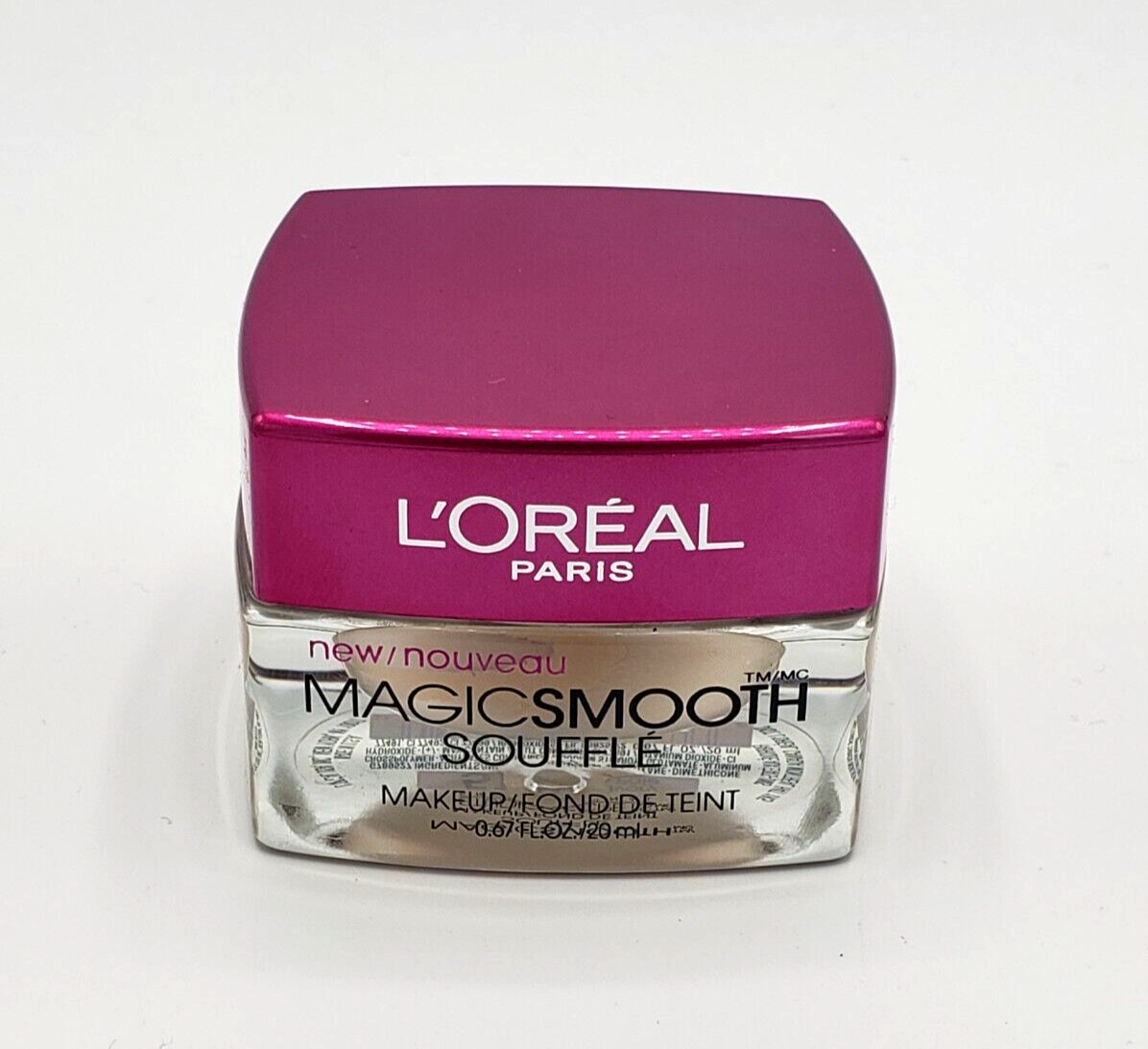 NEW L'Oréal Magic Smooth Souffle 512 CLASSIC IVORY 0.67 FL OZ NEW L'Oréal Magic Smooth Souffle 512 CLASSIC IVORY 0.67 FL OZ