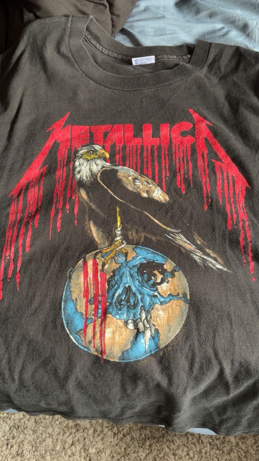 Vintage Metallica No Where Else to Roam U.S. Summer \'94 Graphic T-Shirt XL Vintage Metallica No Where Else to Roam U.S. Summer \'94 Graphic T-Shirt XL
