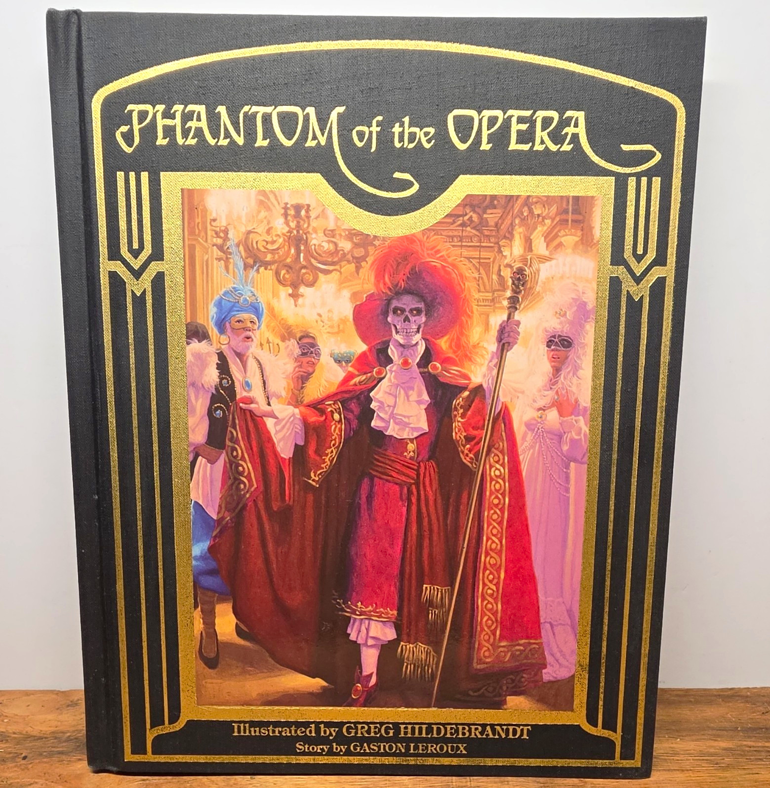 Phantom of the Opera HC Illustrated Greg Hildebrandt Gaston Leroux Unicorn 1988 Phantom of the Opera HC Illustrated Greg Hildebrandt Gaston Leroux Unicorn 1988