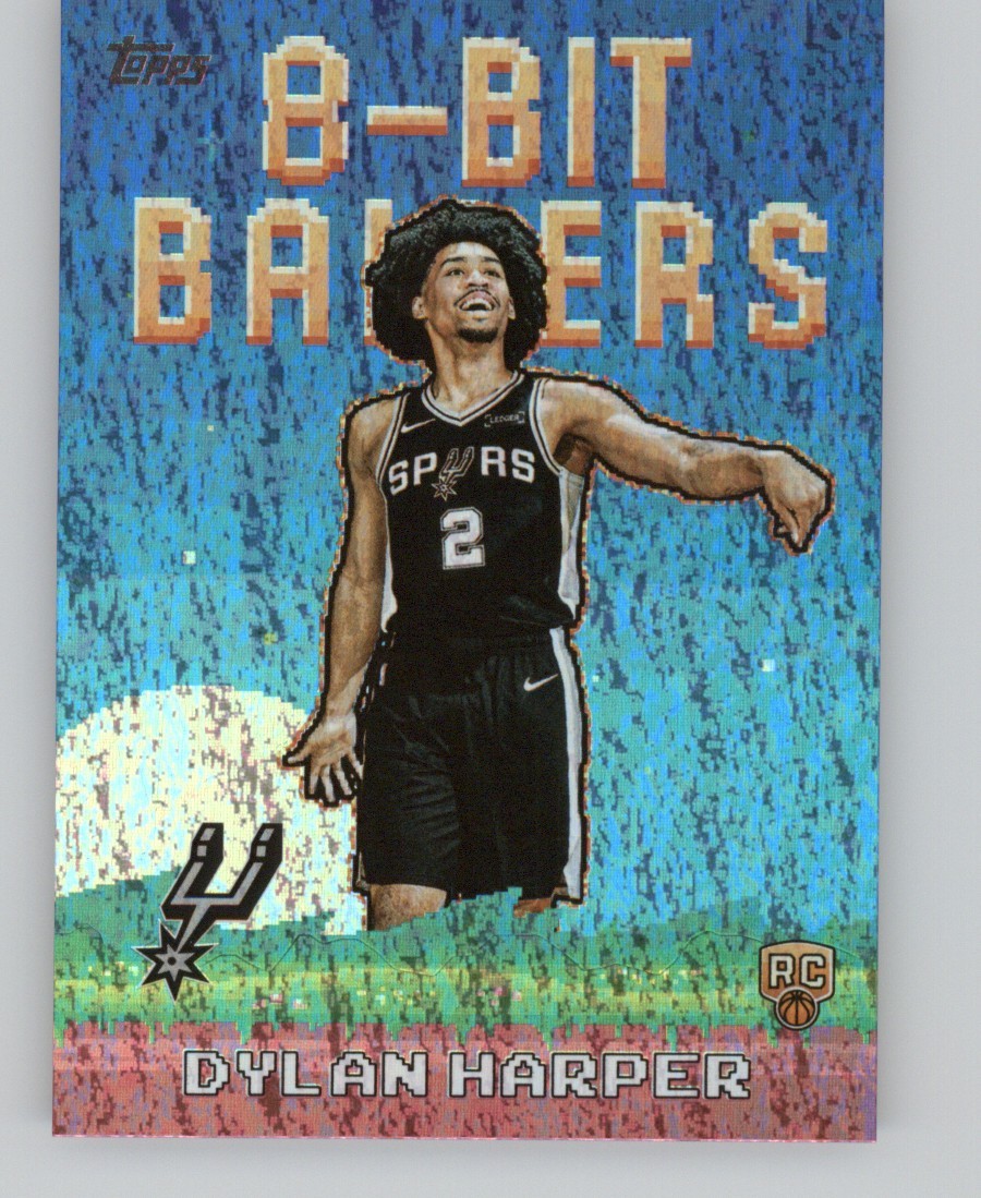 2025-26 Topps - 8-Bit Ballers Dylan Harper #8B-32 Holofoil (RC)