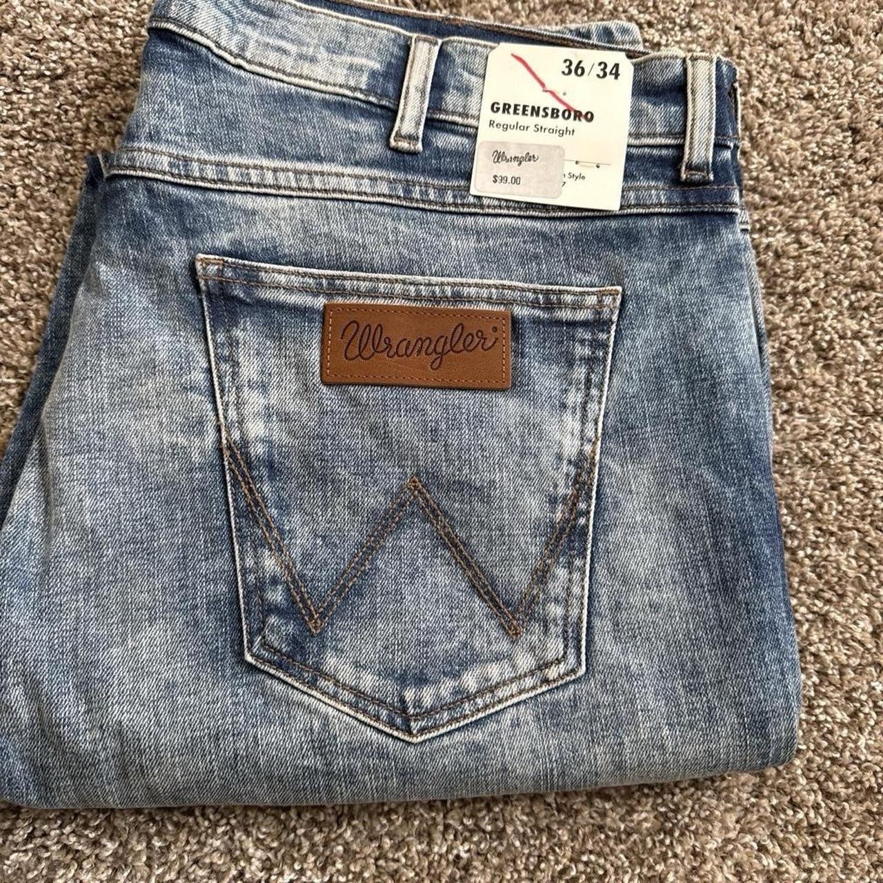 Wrangler Greensboro 36x34 Jeans NEW Wrangler Greensboro 36x34 Jeans NEW