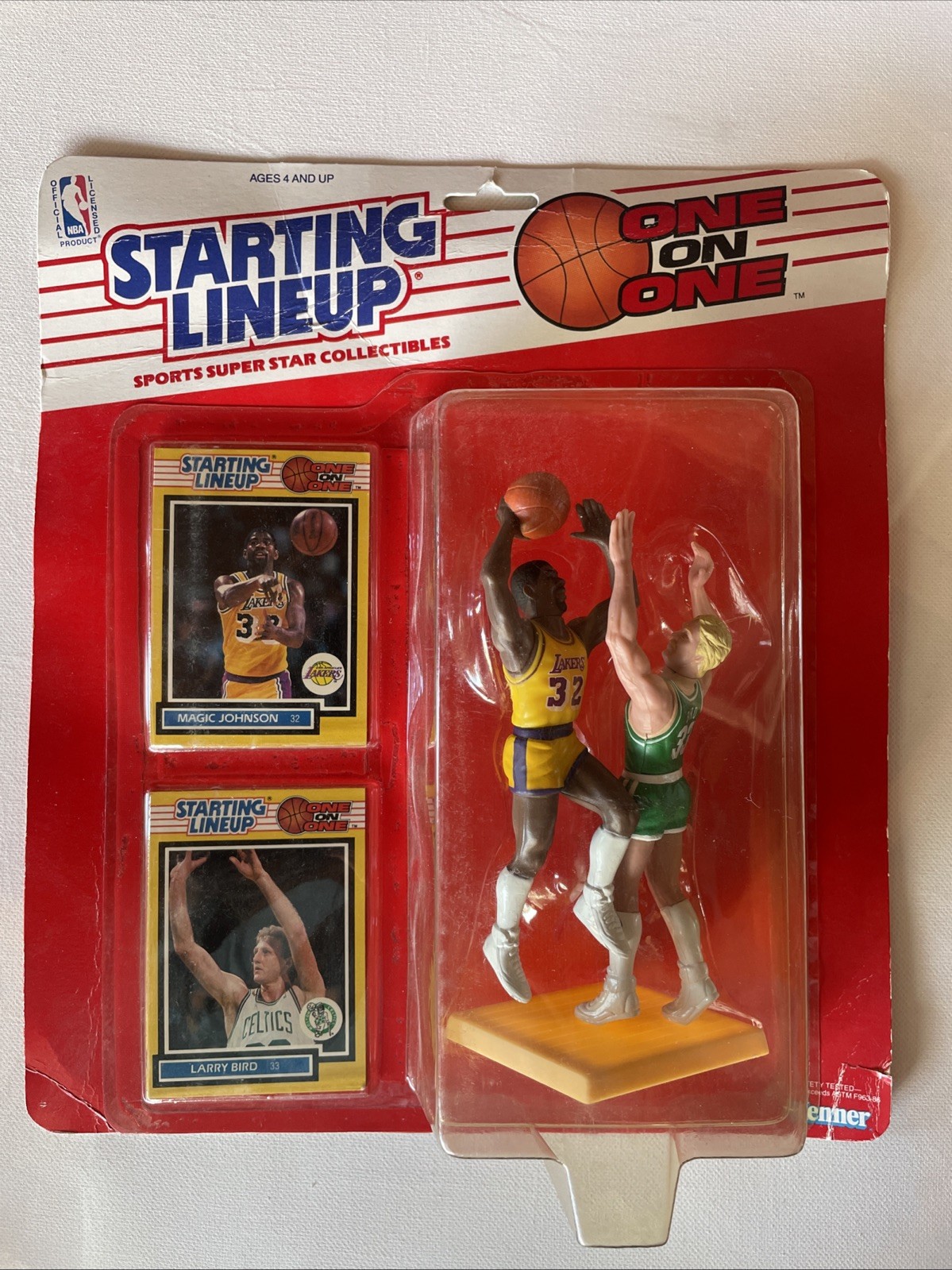 1989 Kenner Starting Lineup One-on-One Magic Johnson vs. Larry Bird