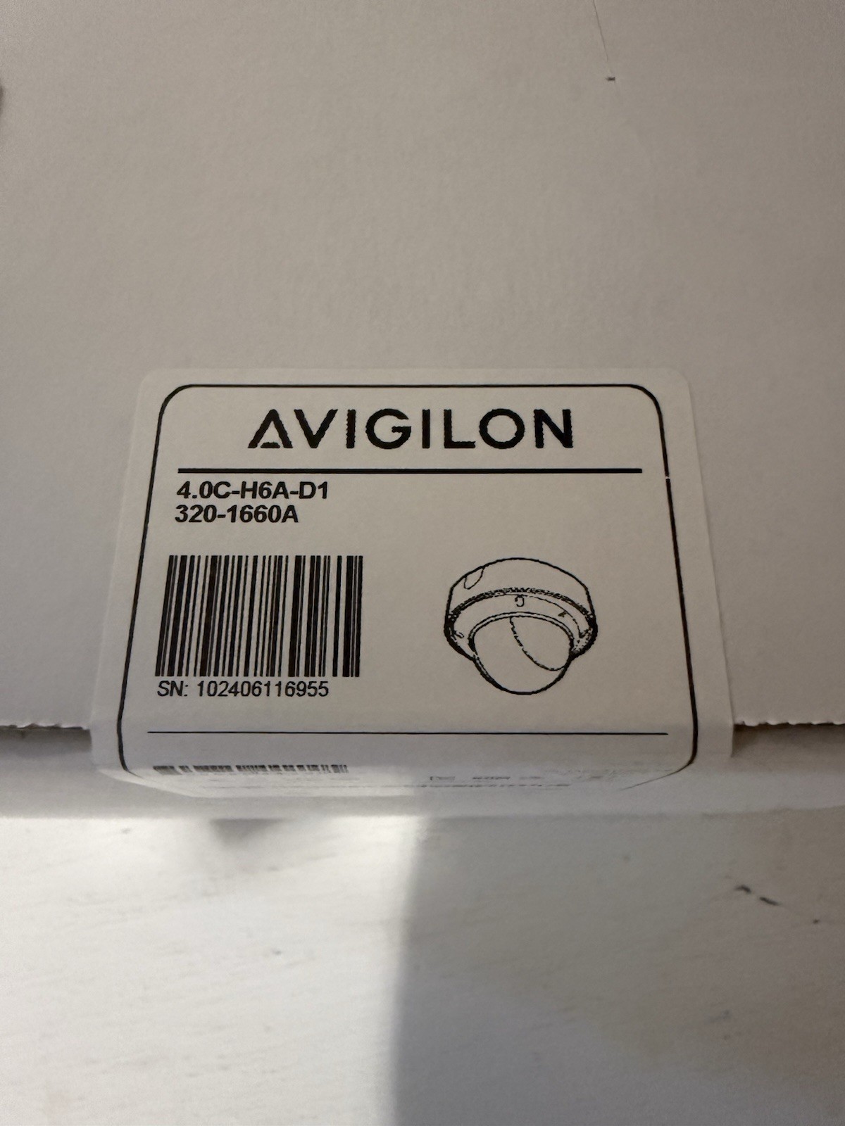 Avigilon 4.0C-H6A-D1 4MP Surface Mount Indoor Dome Camera (SEALED) Avigilon 4.0C-H6A-D1 4MP Surface Mount Indoor Dome Camera (SEALED)