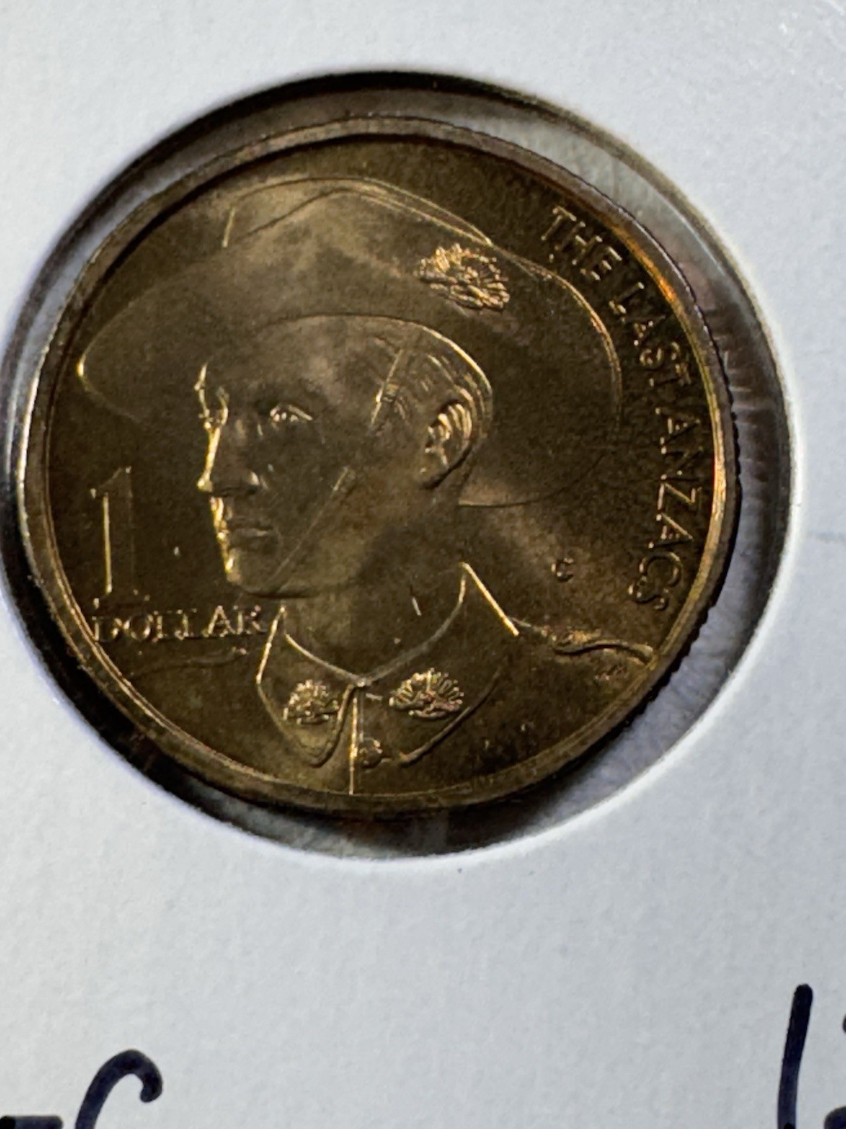 1999-C Australia $1 The Last Anzacs