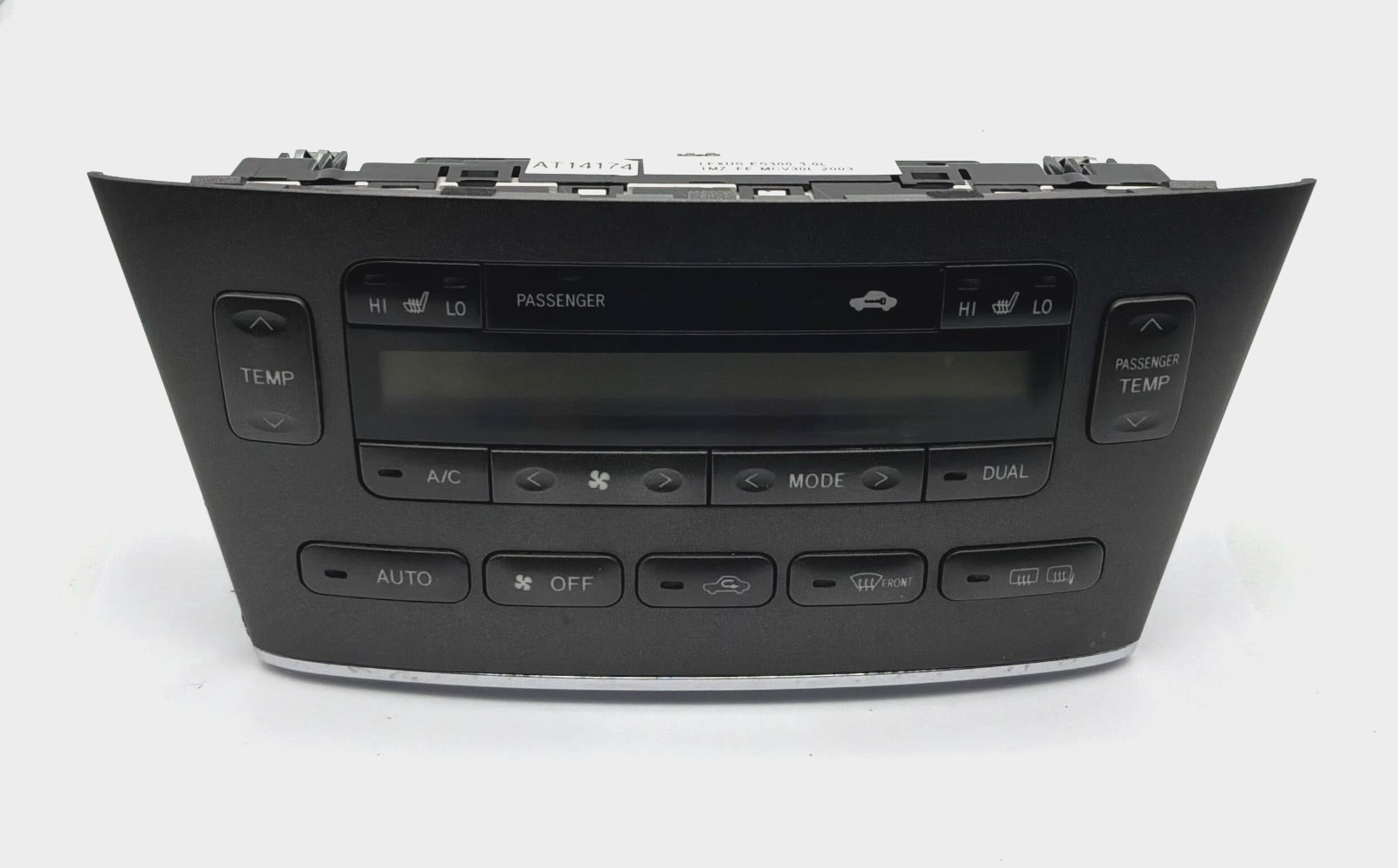 OEM 02-03 Lexus ES300 AC Heater Temperature Climate Control Digital Switch Unit