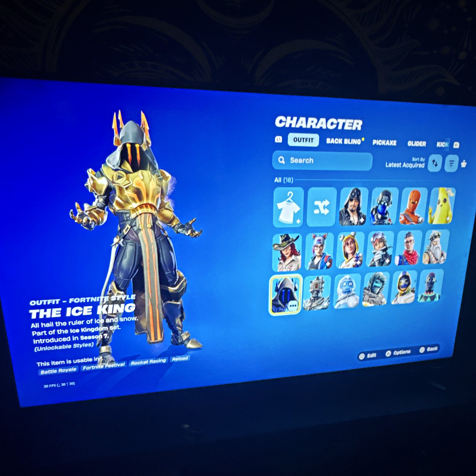 Fortnite Season 7/8 battle pass skins account: Acc user (tier 100 dada)