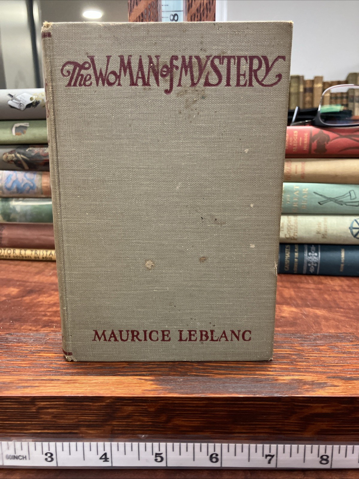 Maurice Leblanc THE WOMAN OF MYSTERY  Hardcover 1916
