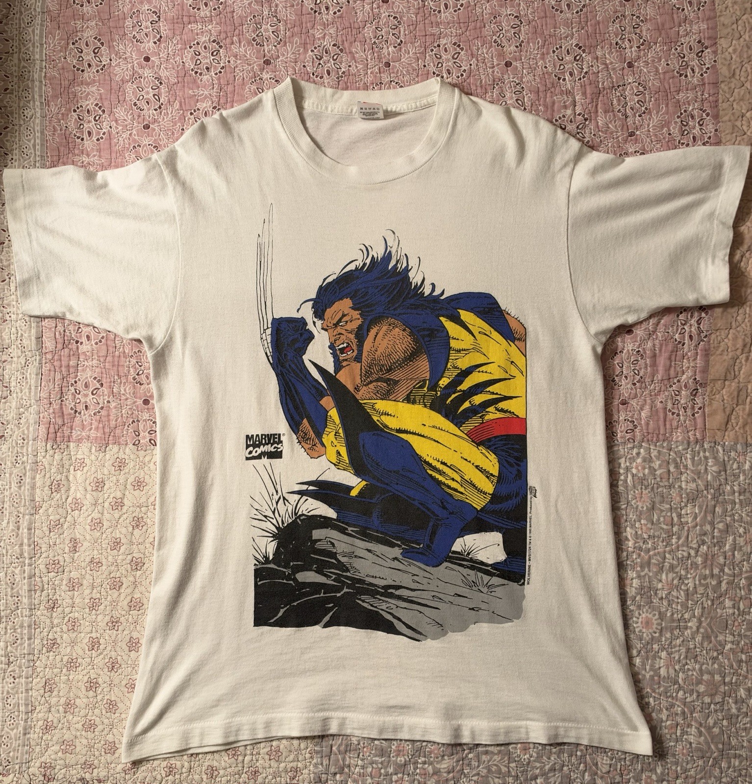 Vintage 1995 Comic Images Wolverine Shirt