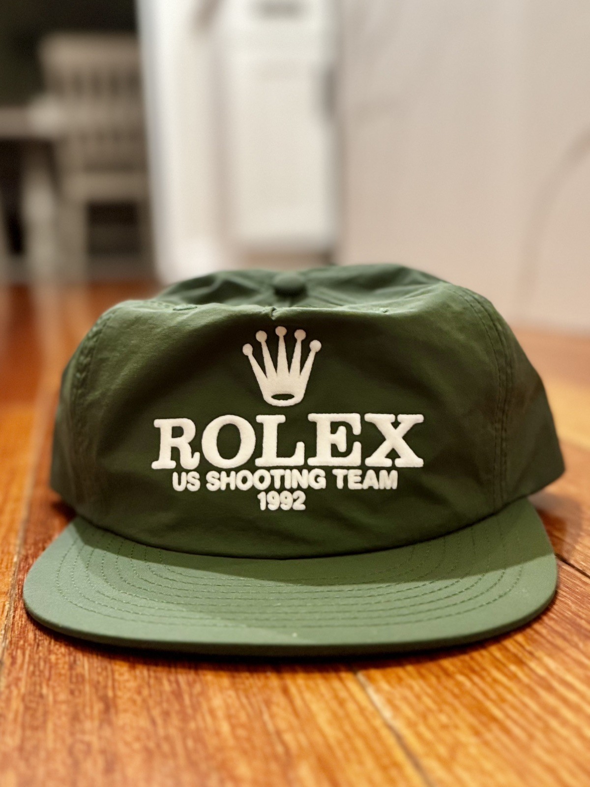 Petals Design Studio ROLEX 1992 SHOOTING TEAM Hat Green Petals Design Studio ROLEX 1992 SHOOTING TEAM Hat Green