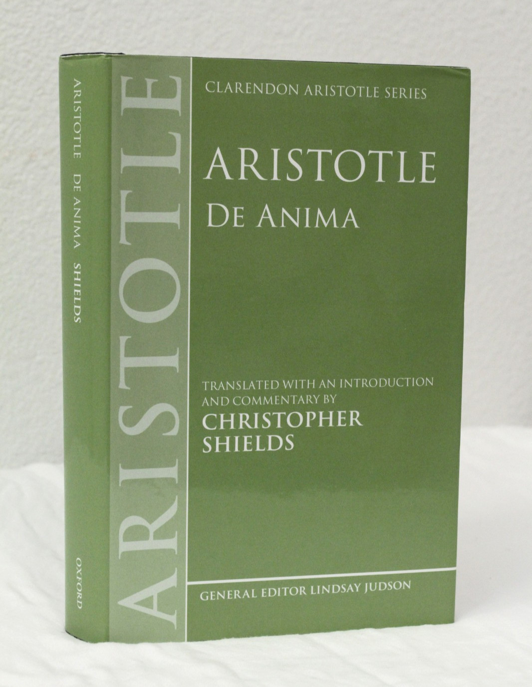 Aristotle: De Anima Christopher Shields (2016, HCDJ, Clarendon Aristotle, Oxford