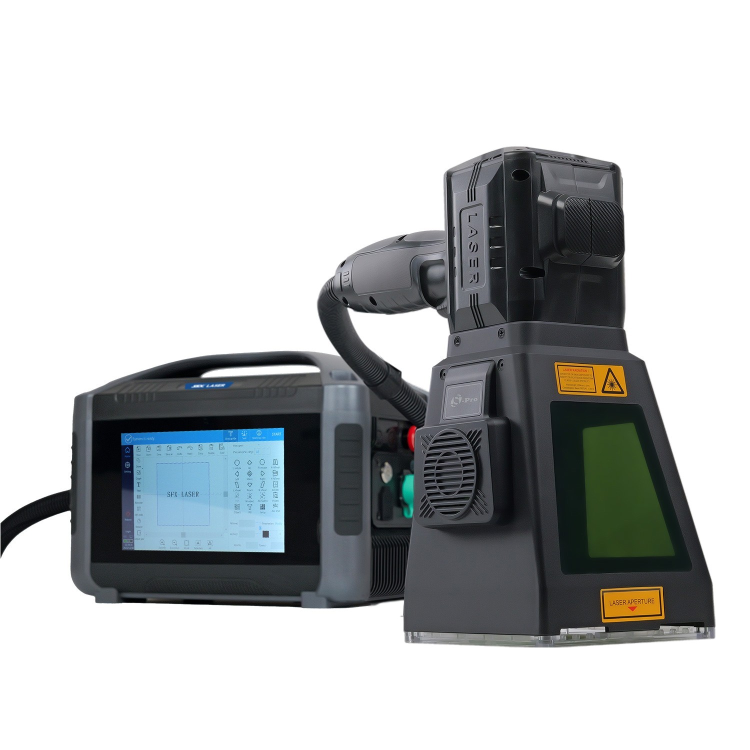 SFX 30W MAX Fiber Laser Engraver Metal PRO Distance Sensor OD4+ Plug-In SFX 30W MAX Fiber Laser Engraver Metal PRO Distance Sensor OD4+ Plug-In