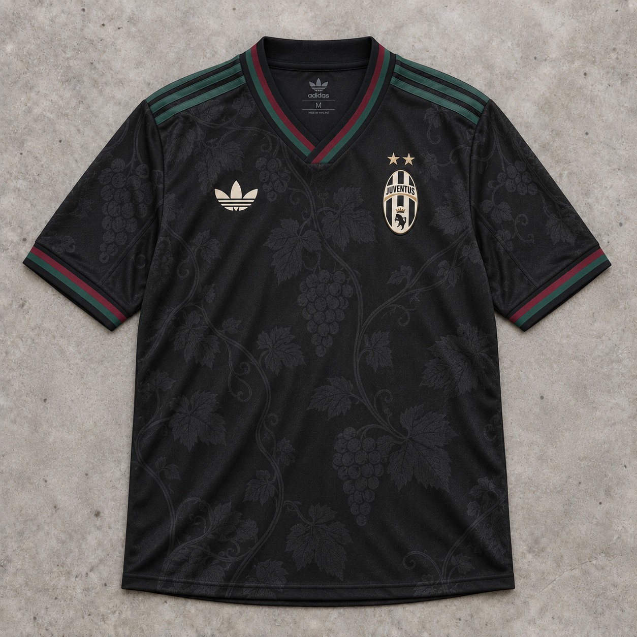 Juventus adidas 2025/26 Third Jersey Black Size L Pre-Owned
