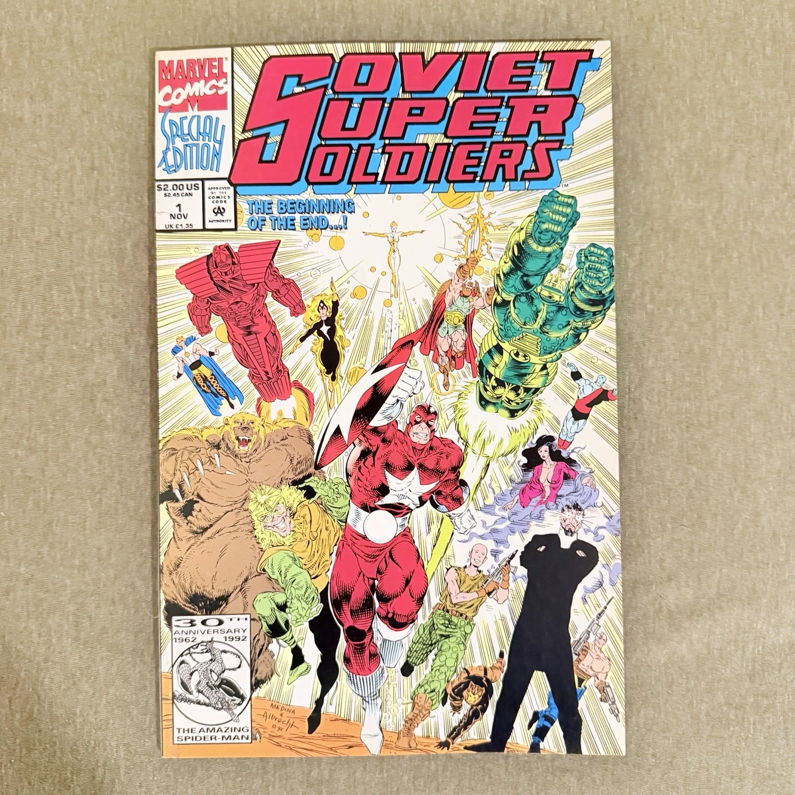 Soviet Super Soldiers #1 (Marvel Comics November 1992)