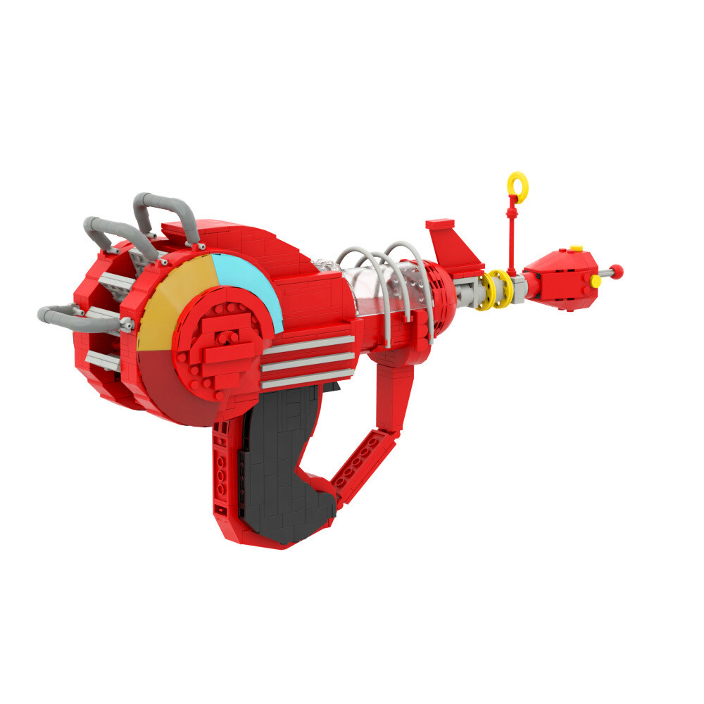 ZITIANYOUBUILD Raygun Model Red Version 680 from Video Game about ' Call '