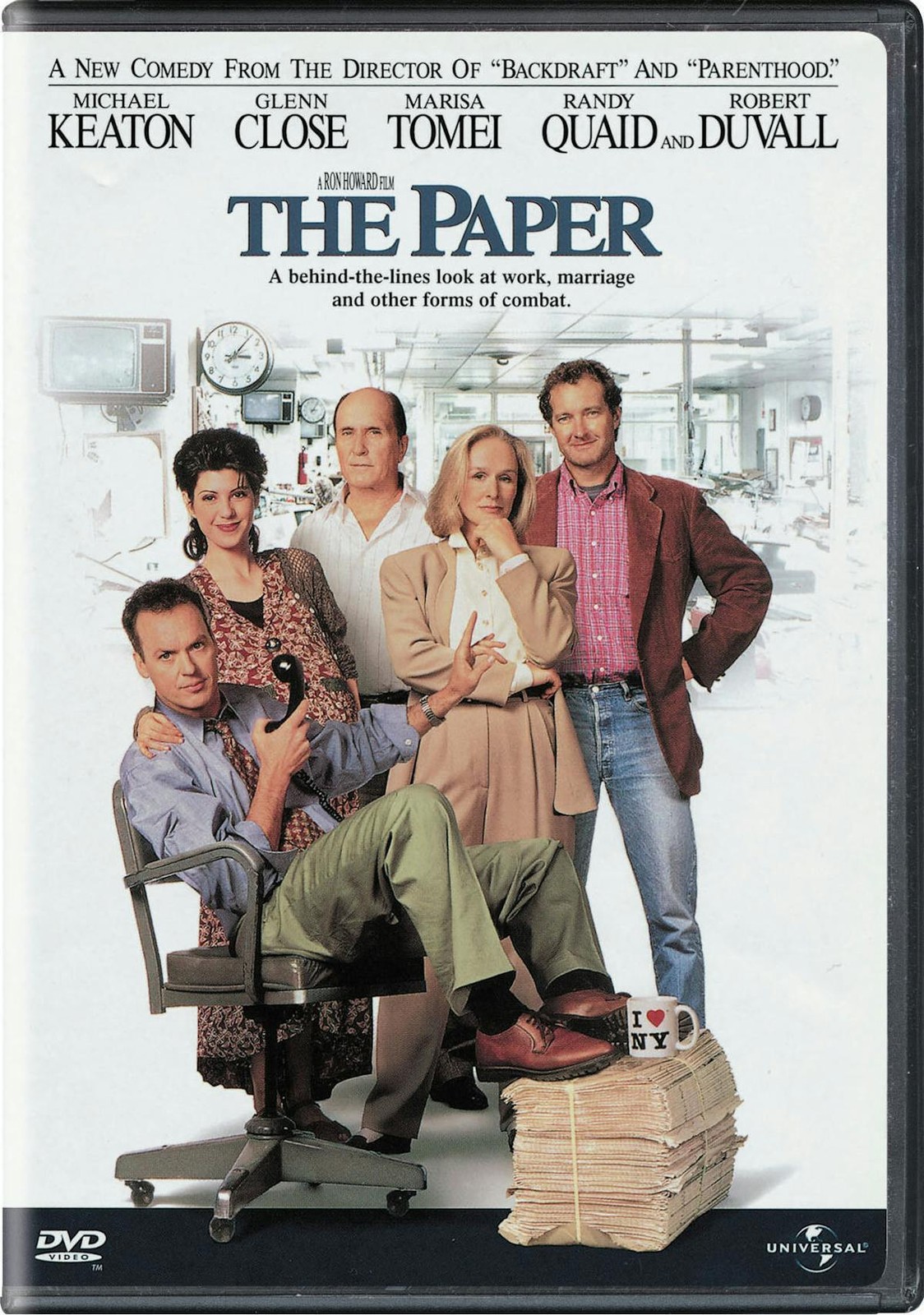 The Paper DVD Michael Keaton NEW